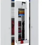 VCM Vandol II Universalschrank mit Aufsatz 4 T&uuml;ren und 1 Schublade Wei&szlig;.