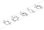 Paulmann CorDuo LED Seilsystem MacLED Basisset 5x250lm 5x4,5W 3000K 230/12V