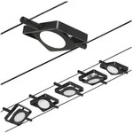 Paulmann CorDuo LED Seilsystem MacLED Basisset 5x250lm 5x4,5W 3000K 230/12V Schwarz