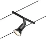 Paulmann CorDuo Seilsystem Salt Einzelspot GU5,3max. 10W12V Schwarz matt#Chrom 94447