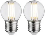 Paulmann LED Tropfen Filament E27 230V 2x470lm 2x5W 2700K Klar 28640