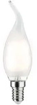 Paulmann LED Kerze Filament E14 230V 470lm 4,8W 2700K dimmbar Satin 28688