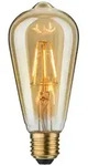 Paulmann 1879 LED Kolben Rustika E27 230V 250lm 4,4W 1700K Gold 28407 Paulmann 1879 LED Kolben Rustika E27 230V 250lm 4,4W 1700K Gold 28407