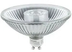 Paulmann Standard 230V LED Reflektor QPAR111 GU10 425lm 6,5W 2700K dimmbar Silber
