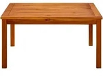 vidaXL Garten-Couchtisch 85x85x45 cm Massivholz Akazie