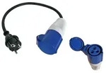 Perel Kabel - Schuko-Stecker Auf Cee-Kupplung