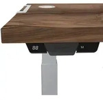 Fellowes Tischplatte Levado 180x80cm walnuss
