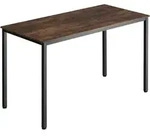 tectake Schreibtisch Vanport 120x60x75,5cm Industrial Holz Dunkel, Rustikal