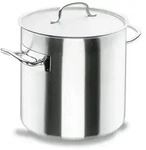 Lacor - 50128 - Hoher Suppentopf Mit Deckel 28 Cm