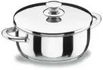 Lacor - 40024 - Bratentopf Mit Deckel 24 Cm Vitrocor