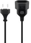 goobay Verl&auml;ngerungskabel Eurostecker schwarz 3 m
