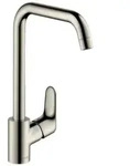 hansgrohe Focus M41 Einhebel-K&uuml;chenmischer 260, EcoSmart, 1jet, Edelstahl Finish