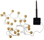 Pauleen Paulmann Lichterketten Solar Glamour IP44 2,8m 3000K 5,5lm Gold 48183