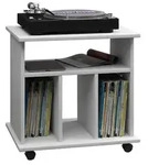Ebuy24 Tabina Hifi-M&ouml;bel 4 Ablagen wei&szlig;.