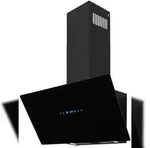 Exquisit Dunstabzugshaube KFD817-2L schwarz | LED | Touch | Metallfettfilter | 3
