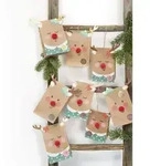 folia Adventskalender-Set Red Nose Reindeer 216-teilig