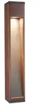 Paulmann Pollerleuchte Trabia IP44 eckig 600mm 3000K 3,5W 230lm 230V 38&deg; Holz GU10
