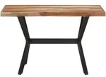 vidaXL Esszimmertisch 120x60x75 cm, Holz mit Honig-Finish, Modell Zenith Confort