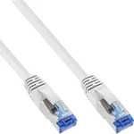 InLine&reg; Patchkabel, S/FTP (PiMf), Cat.6A, halogenfrei, wei&szlig;, 0,25m