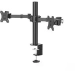 Hama Monitorhalterung 2 Monitore 33-89cm, schwenkbar/neigbar