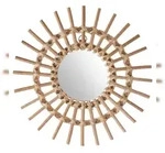 Atmosphera - Rattan-Sonnenspiegel 30 cm
