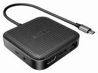 HYPER HD583-GL USB-C® Dockingstation Passend für Marke (Notebook Dockingstations):