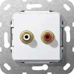 Gira Cinch Audio L&ouml;tanschluss 563203