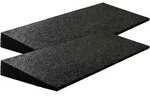 Bordsteinrampe Gummi 43mm 50x20x4,3cm Set= 2 St&uuml;ck schwarz SZAGATO...