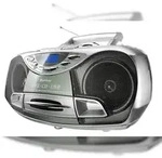 K&auml;rcher Karcher CD Radio RR 510(N) mit CD Player, UKW Radio, Kassettenspieler, MP3