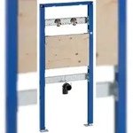 Geberit Duofix Ausgussbecken-Element f&uuml;r Wandarmatur, Bauh&ouml;he 1300 mm