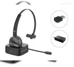 Conceptronic POLONA03BDA Headset Wireless Bluetooth mit Ladestation USB Audio Adapter