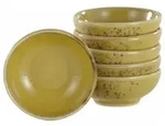 CreaTable Nature Collection Curry Sojaschale 6-tlg Steinzeug