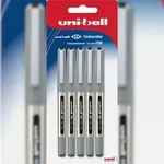 uni-ball &reg; Tintenroller uni-ball eye UB-157 0,4 mm schwarz 5 in Blisterkarte