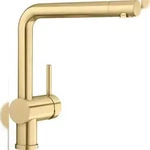 BLANCO GmbH + Co KG BLANCO LINUS K&uuml;chenarmatur Wasserhahn Hochdruck satin gold