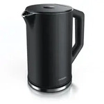 Arendo Wasserkocher, 1,5 Liter, 40-100 Grad Temperaturwahl, LED-Display,...