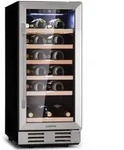 Klarstein Vinovilla 29 Built-In Weink&uuml;hlschrank 81 l / 29 Fl. Glast&uuml;r...