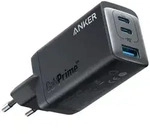Anker 735 GaN III Prime 3-Port 65W Charger, schwarz, 3 Anschl&uuml;sse, universell