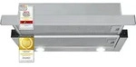 Exquisit Dunstabzugshaube, 59,5 cm, LED-Beleuchtung, 2 L&uuml;fterstufen, Umluft- &