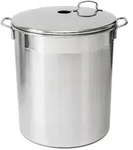 Sterilisator f&uuml;r 12 Gl&auml;ser und Traiteur 37 l en - 3700 cl Grau Rund Inox Guillouard