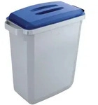 Durable Abfalleimer DURABIN VEH2012027 60l grau +Deckel