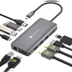 NOVOO USB-C Anschluss mit 11 Anschl&uuml;ssen