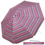 KINGSLEEVE&reg; Sonnenschirm 180cm UV Schutz 50+ Neigbar Strand Garten Strandschirm