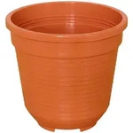 Geli 20x &Uuml;bertopf Schwarz Braun Blumenk&uuml;bel Pflanzenboxen Kr&auml;utergef&auml;&szlig; Garten