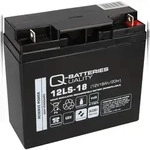 Q-Batteries 12LS-18 12 V 18 Ah AGM Bleiakku VdS G112005