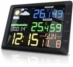 BEARWARE Wetterstation mit Au&szlig;ensensor, LCD Farbdisplay, Wettervorhersage,