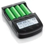 Aplic Batterie-Ladeger&auml;t 1000 mA, f&uuml;r Akku, mit USB-Ladeport f&uuml;r Li-ion / 18650 /