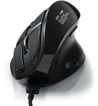 CSL ergonomische Maus kabelgebunden, 125 dpi, Vertikal Maus mit OLED-Display