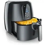 Arendo XXL Hei&szlig;luftfritteuse, 5,2l, 7 Programme, fettfreies Frittieren