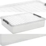 helit Aufbewahrungsbox 60L - transparent