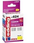 Edding Tintenpatrone ersetzt Canon CLI-581XXLY Kompatibel Gelb EDD-624 18-624